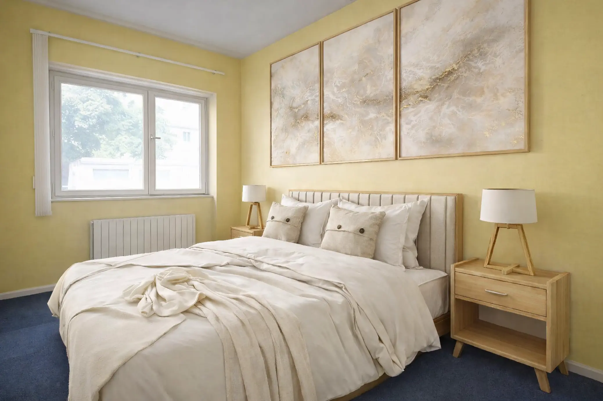 Chambre décorée